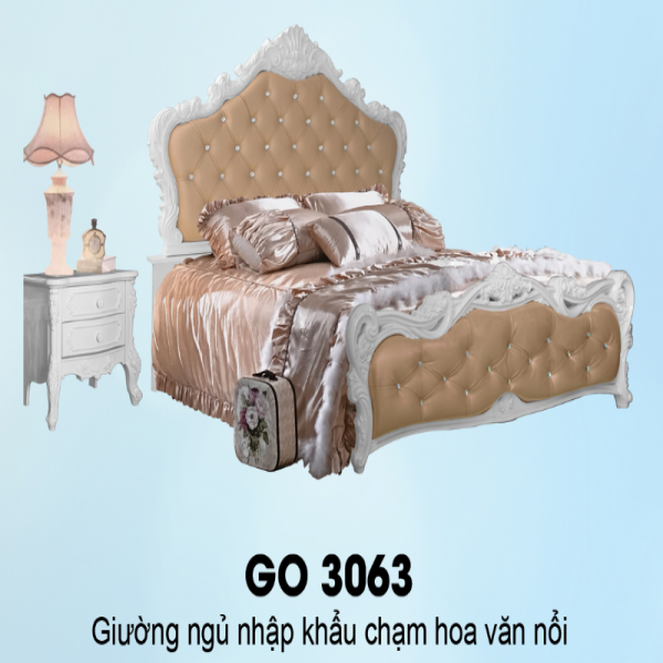 Giường ngủ Louis 3063