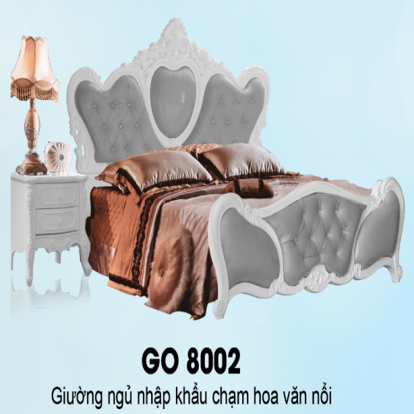 Giường ngủ Louis 8002