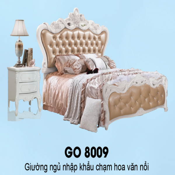 Giường ngủ Louis 8009