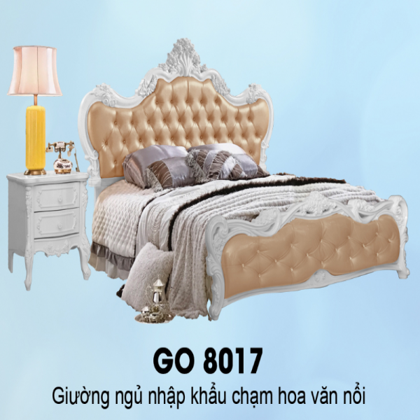 Giường ngủ Louis 8017