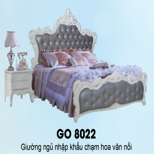 Giường ngủ Louis 8022