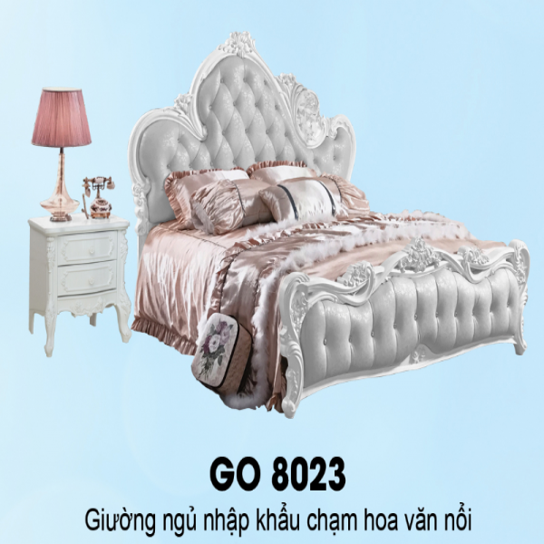 Giường ngủ Louis 8023