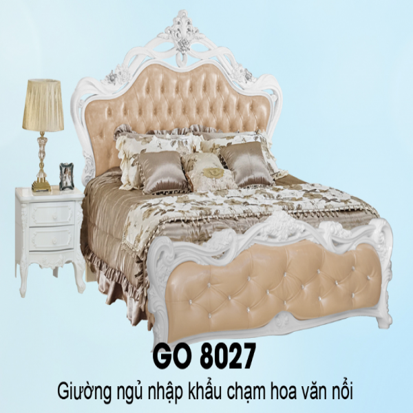 Giường ngủ Louis 8027