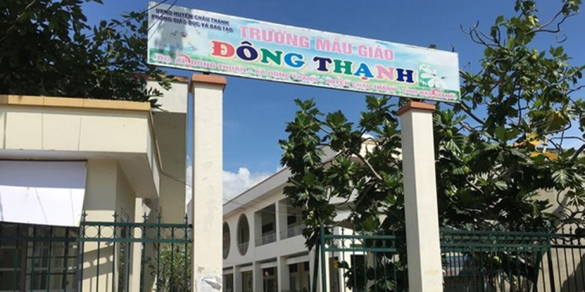 Trường mầm non Đông Thạnh - Hậu Giang